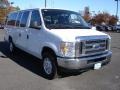 Oxford White - E Series Van E350 XLT Passenger Extended Photo No. 3