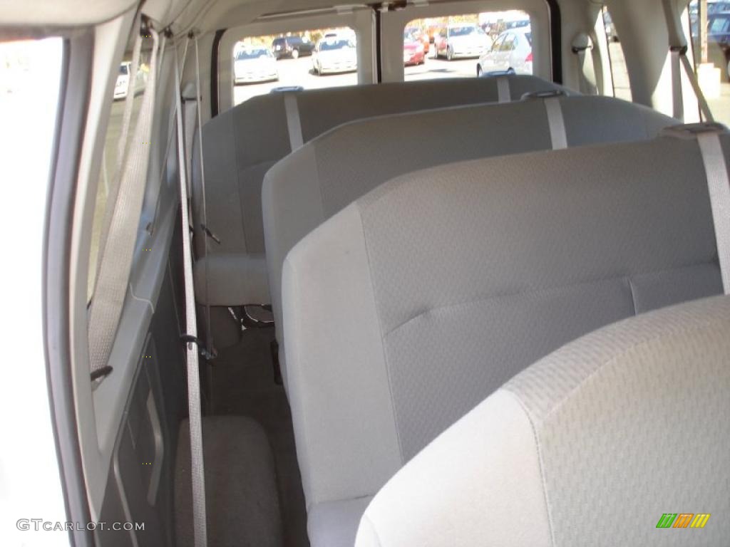 Medium Flint Interior 2010 Ford E Series Van E350 XLT Passenger Extended Photo #39605841