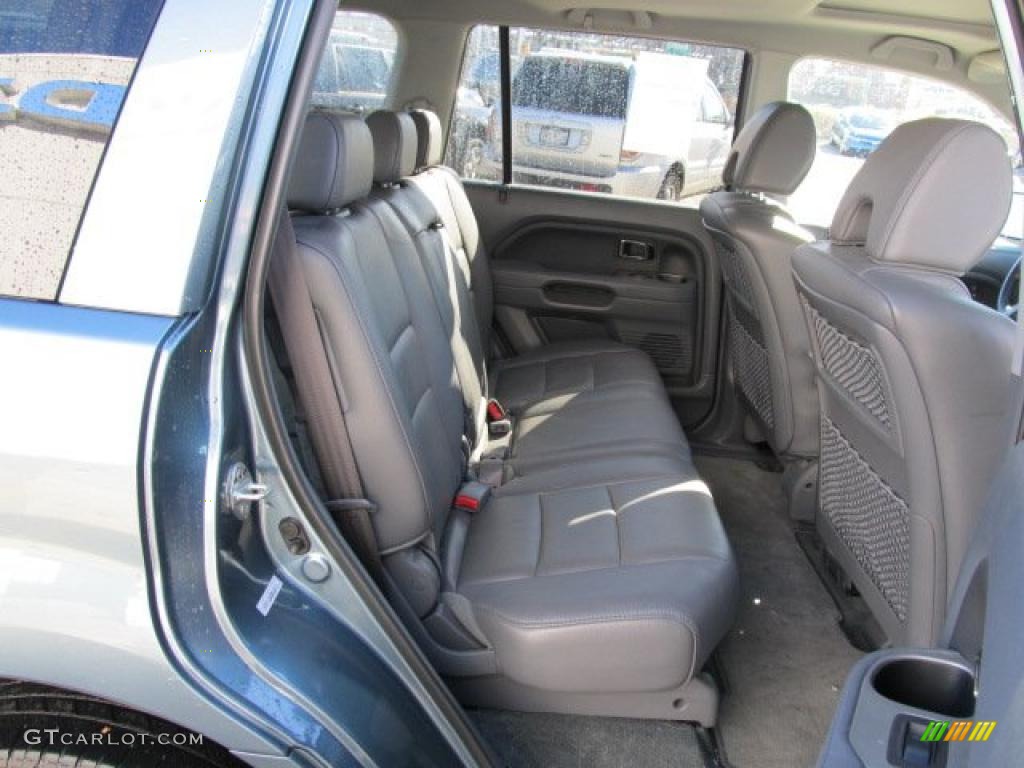 2008 Pilot EX-L 4WD - Steel Blue Metallic / Gray photo #12