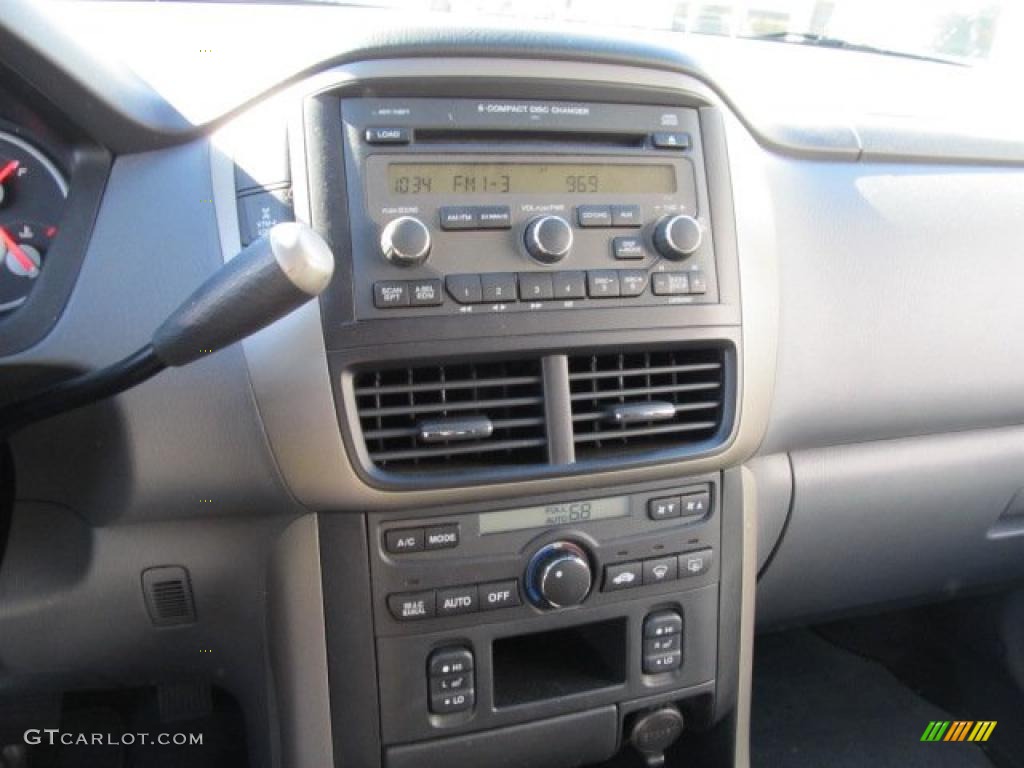 2008 Pilot EX-L 4WD - Steel Blue Metallic / Gray photo #17