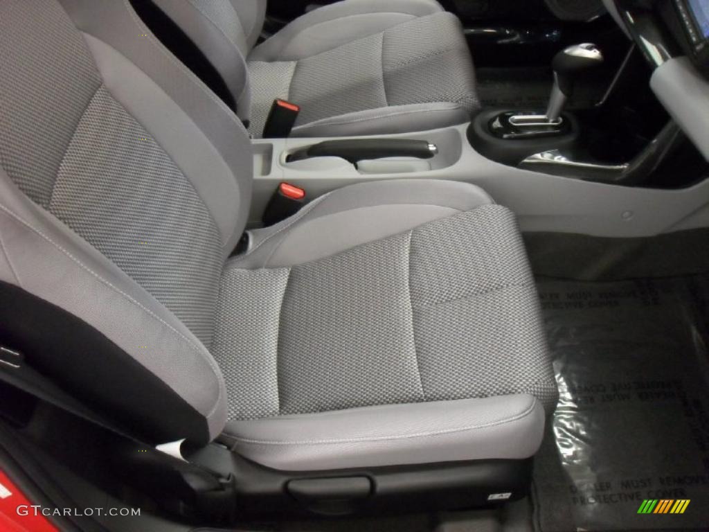 Gray Fabric Interior 2011 Honda CR-Z EX Navigation Sport Hybrid Photo #39607433