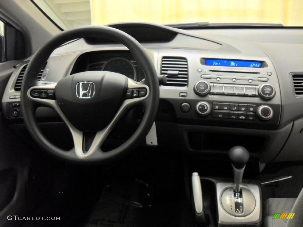 2011 Honda Civic EX Coupe Gray Dashboard Photo #39607833