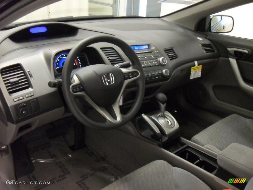 Gray Interior 2011 Honda Civic EX Coupe Photo #39607997