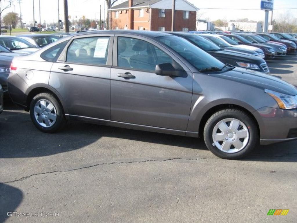 2011 Focus S Sedan - Sterling Gray Metallic / Medium Stone photo #3