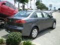 2009 Graphite Gray Pearl Mitsubishi Lancer DE  photo #3