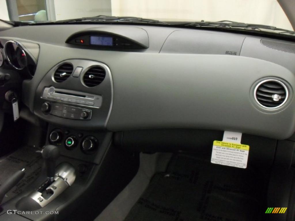 2011 Mitsubishi Eclipse GS Coupe Medium Gray Dashboard Photo #39609257