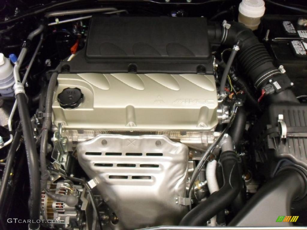 2011 Mitsubishi Eclipse GS Coupe 2.4 Liter SOHC 16-Valve MIVEC 4 Cylinder Engine Photo #39609369