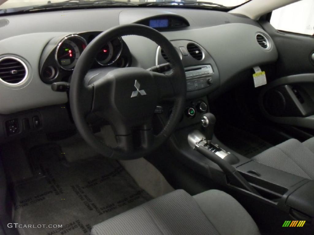 Medium Gray Interior 2011 Mitsubishi Eclipse GS Coupe Photo #39609401