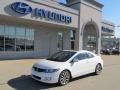 2009 Taffeta White Honda Civic Si Coupe  photo #1