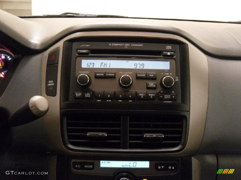 2008 Pilot EX-L - Steel Blue Metallic / Gray photo #12