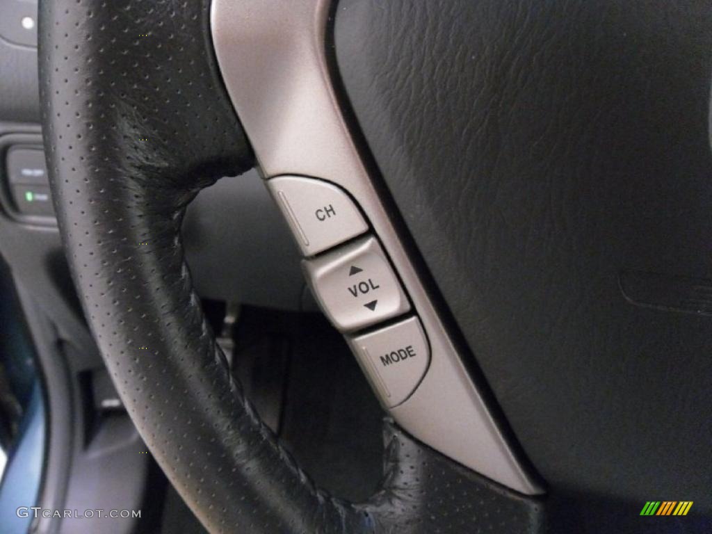 2008 Pilot EX-L - Steel Blue Metallic / Gray photo #14