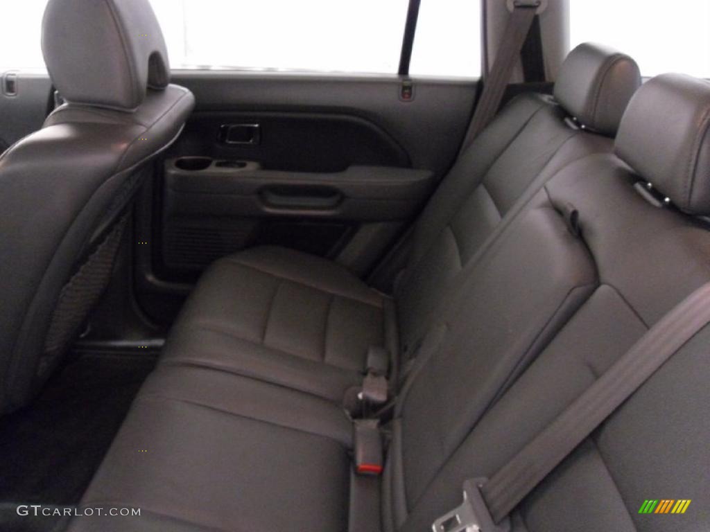 2008 Pilot EX-L - Steel Blue Metallic / Gray photo #16