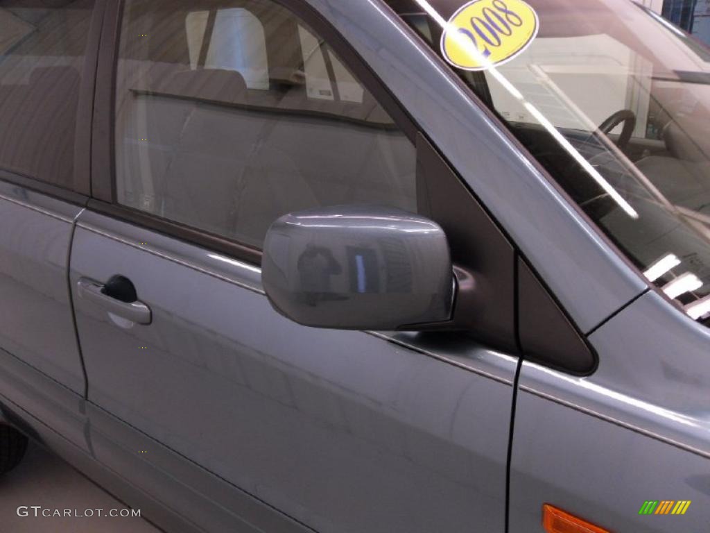 2008 Pilot EX-L - Steel Blue Metallic / Gray photo #26