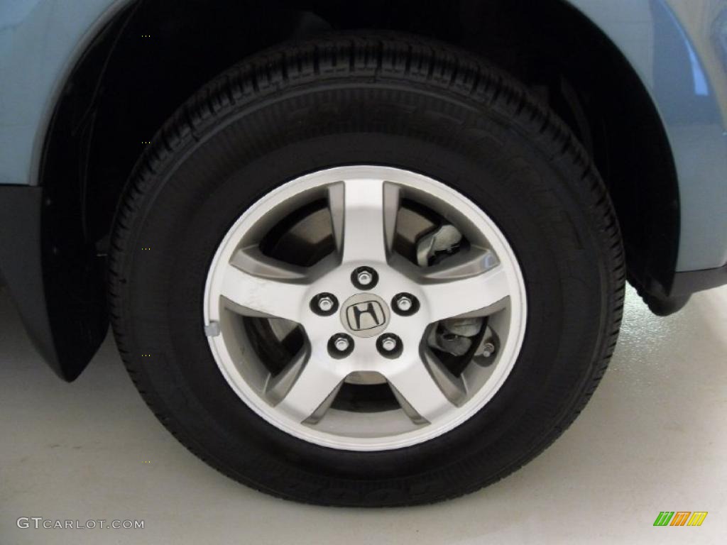 2008 Pilot EX-L - Steel Blue Metallic / Gray photo #27