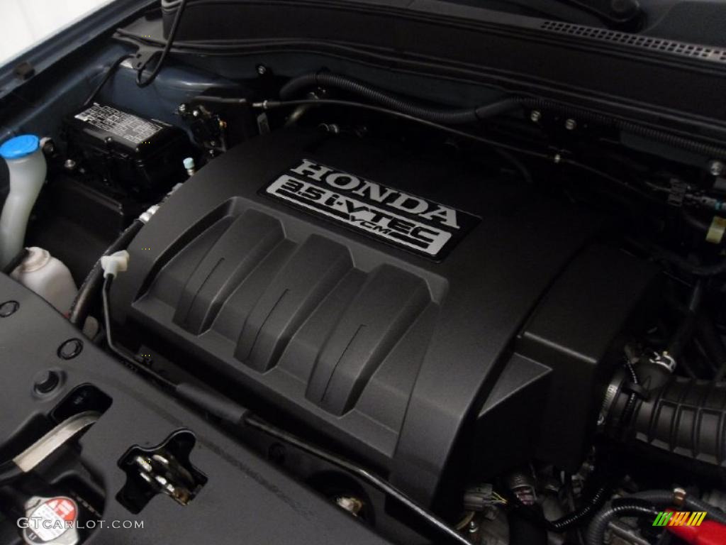 2008 Pilot EX-L - Steel Blue Metallic / Gray photo #30