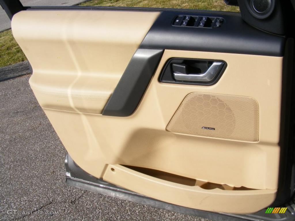 2008 Land Rover LR2 HSE Alpaca Beige Door Panel Photo #39611602