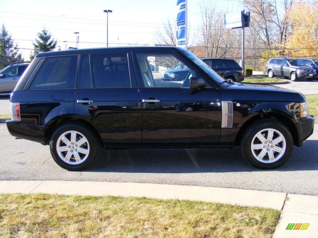 2008 Range Rover V8 HSE - Buckingham Blue Metallic / Parchment photo #6