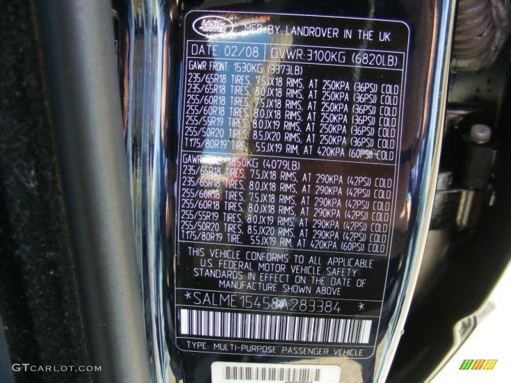2008 Range Rover V8 HSE - Buckingham Blue Metallic / Parchment photo #34