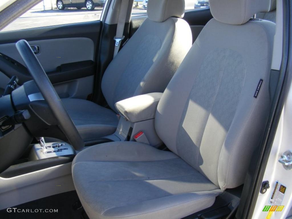 Gray Interior 2010 Hyundai Elantra GLS Photo #39614149