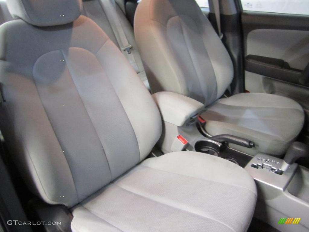 Gray Interior 2009 Hyundai Elantra GLS Sedan Photo #39615425