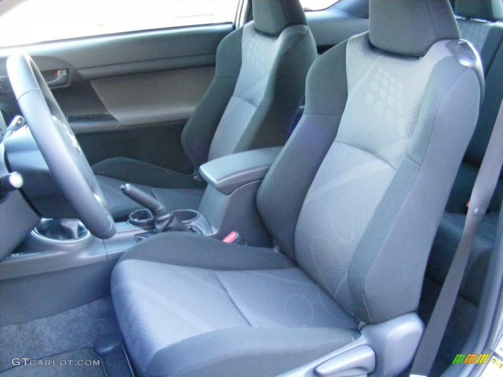 Dark Charcoal Interior 2011 Scion tC Standard tC Model Photo #39615473