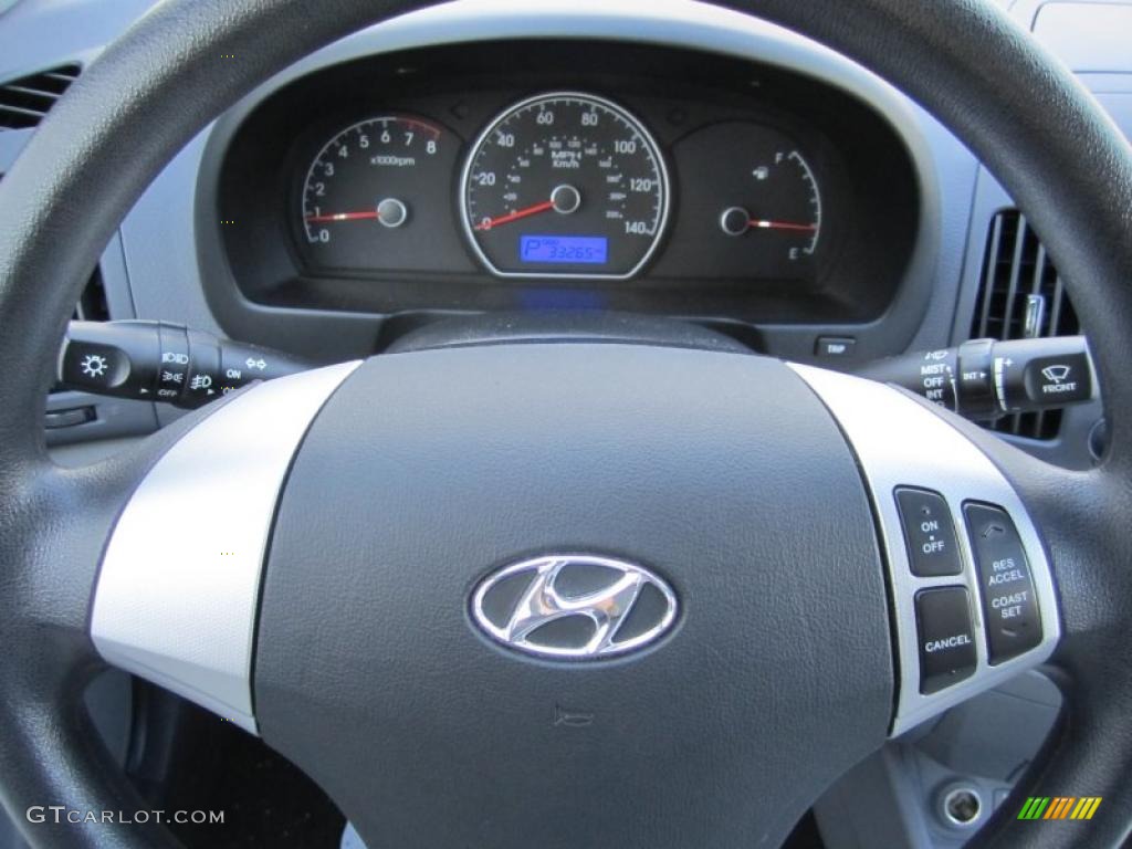 2009 Hyundai Elantra GLS Sedan Gauges Photo #39615501