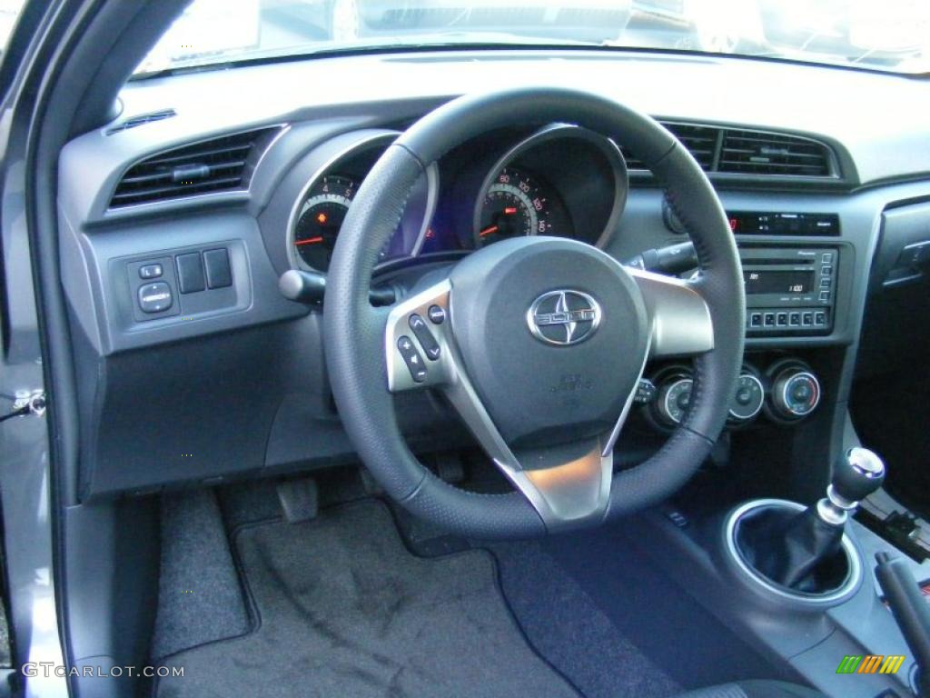2011 Scion tC Standard tC Model Dark Charcoal Dashboard Photo #39615505