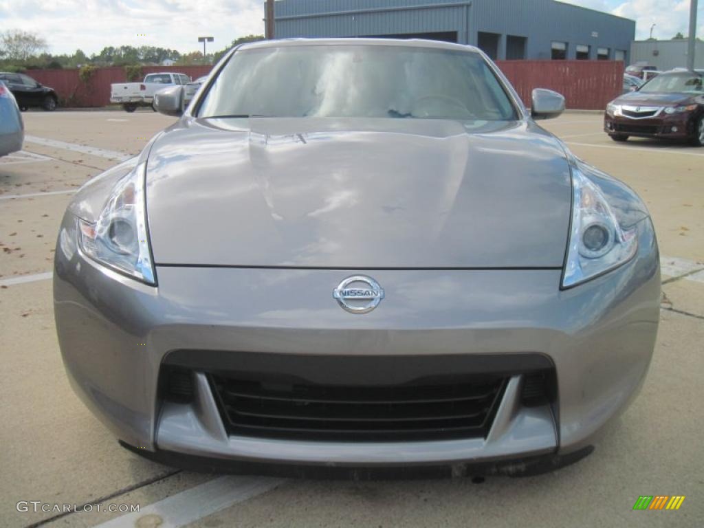 2009 370Z Sport Touring Coupe - Platinum Graphite / Gray Leather photo #5