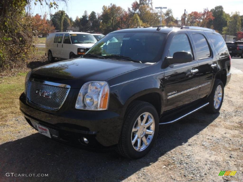 2011 Yukon Denali AWD - Onyx Black / Ebony photo #1