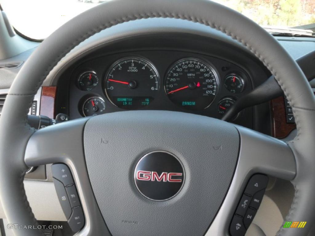 2011 GMC Sierra 1500 SLT Crew Cab 4x4 Gauges Photo #39619689