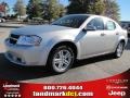 2010 Bright Silver Metallic Dodge Avenger R/T  photo #1