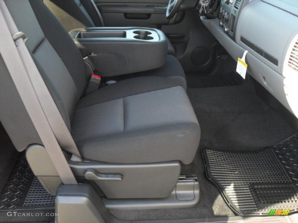 2011 Silverado 1500 LS Extended Cab - Imperial Blue Metallic / Dark Titanium photo #17