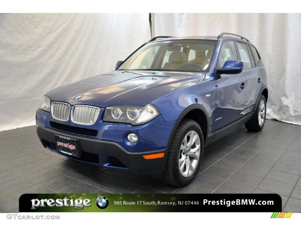 Montego Blue Metallic BMW X3