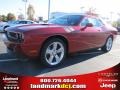 2010 Inferno Red Crystal Pearl Dodge Challenger SE  photo #1