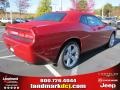 2010 Inferno Red Crystal Pearl Dodge Challenger SE  photo #3
