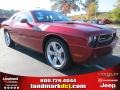 2010 Inferno Red Crystal Pearl Dodge Challenger SE  photo #4