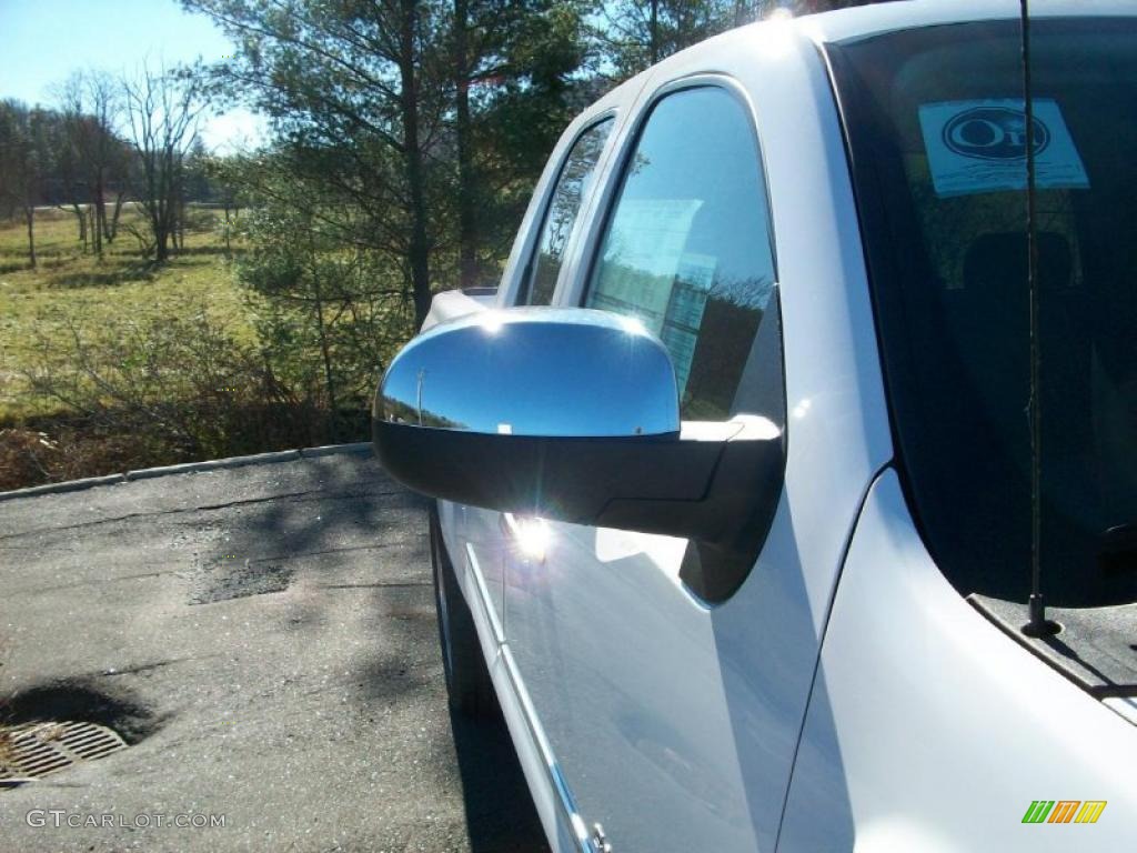 2011 Silverado 1500 LT Extended Cab 4x4 - Summit White / Light Titanium/Ebony photo #3