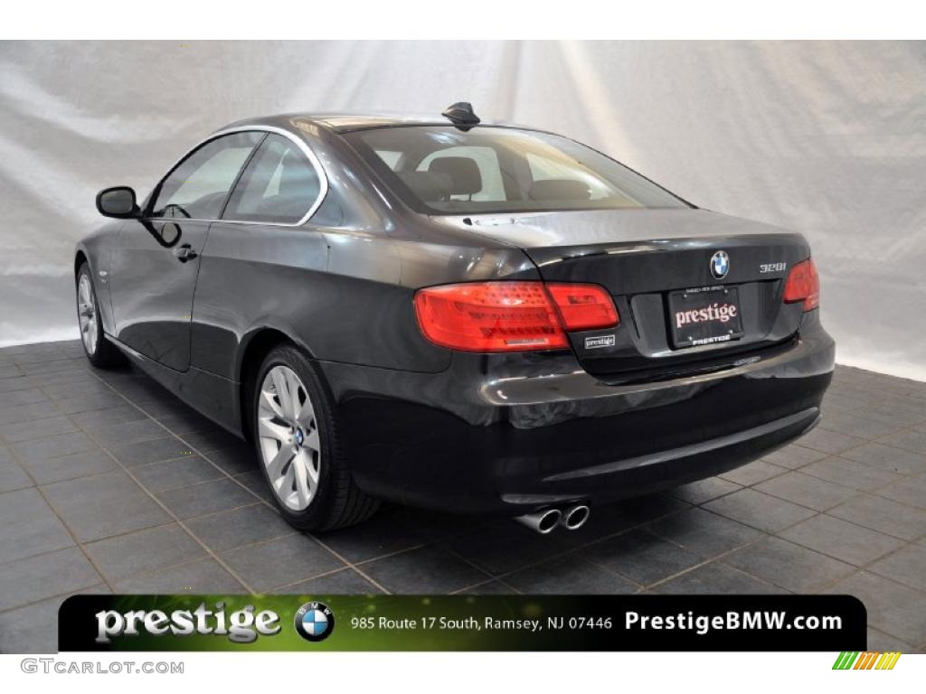 2011 3 Series 328i xDrive Coupe - Jet Black / Black photo #4