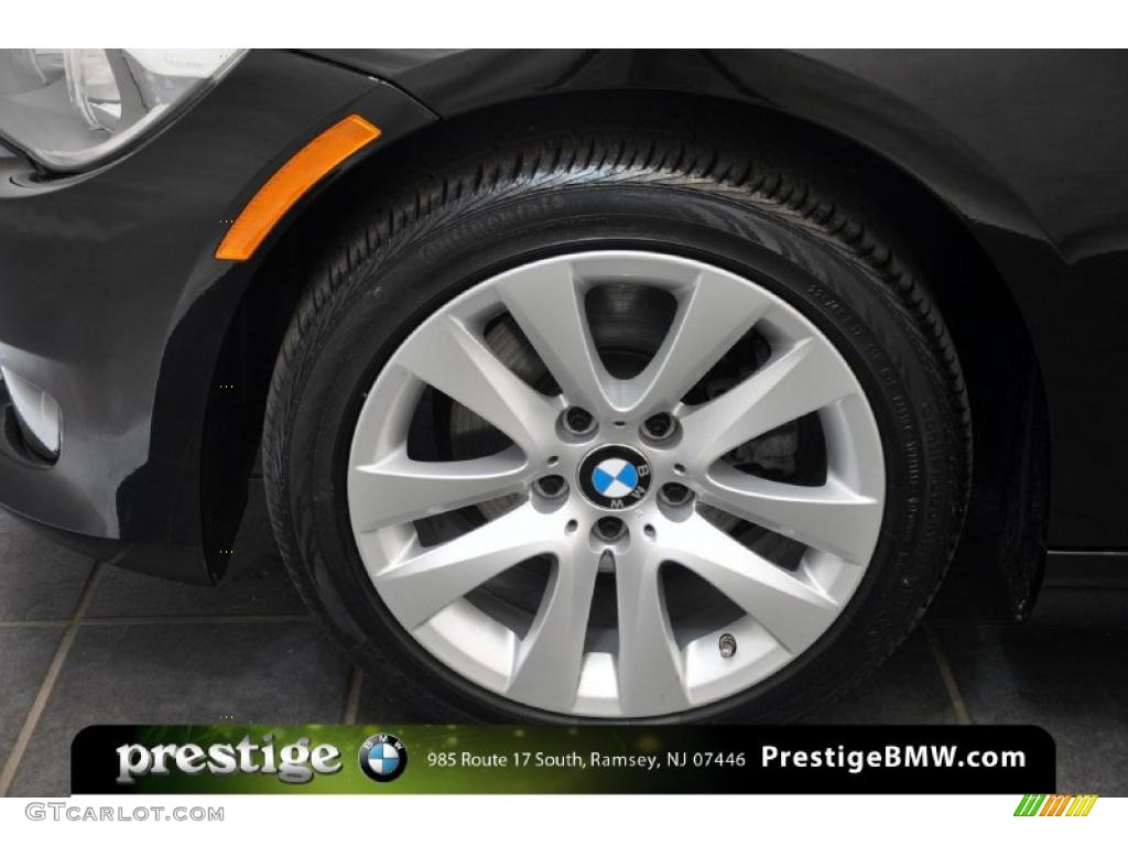 2011 3 Series 328i xDrive Coupe - Jet Black / Black photo #6