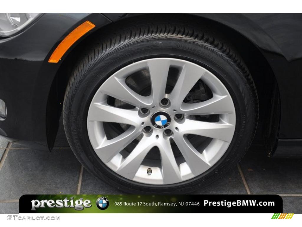 2011 3 Series 328i xDrive Coupe - Jet Black / Black photo #9