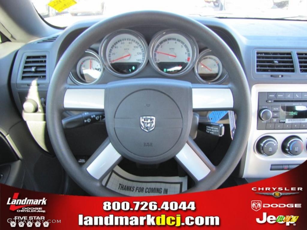 2010 Challenger SE - Stone White / Dark Slate Gray photo #9