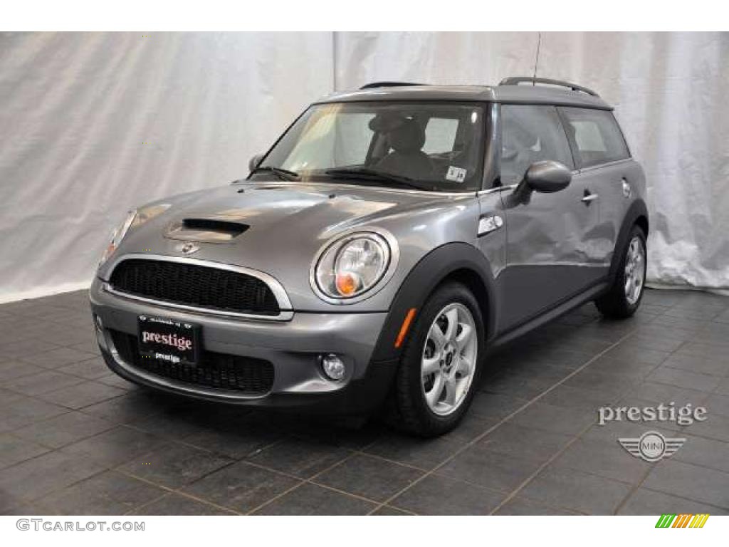 2010 Cooper S Clubman - Dark Silver Metallic / Grey/Carbon Black photo #1