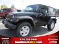 2011 Black Jeep Wrangler Sport S 4x4  photo #1