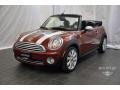 Nightfire Red Metallic 2010 Mini Cooper Convertible