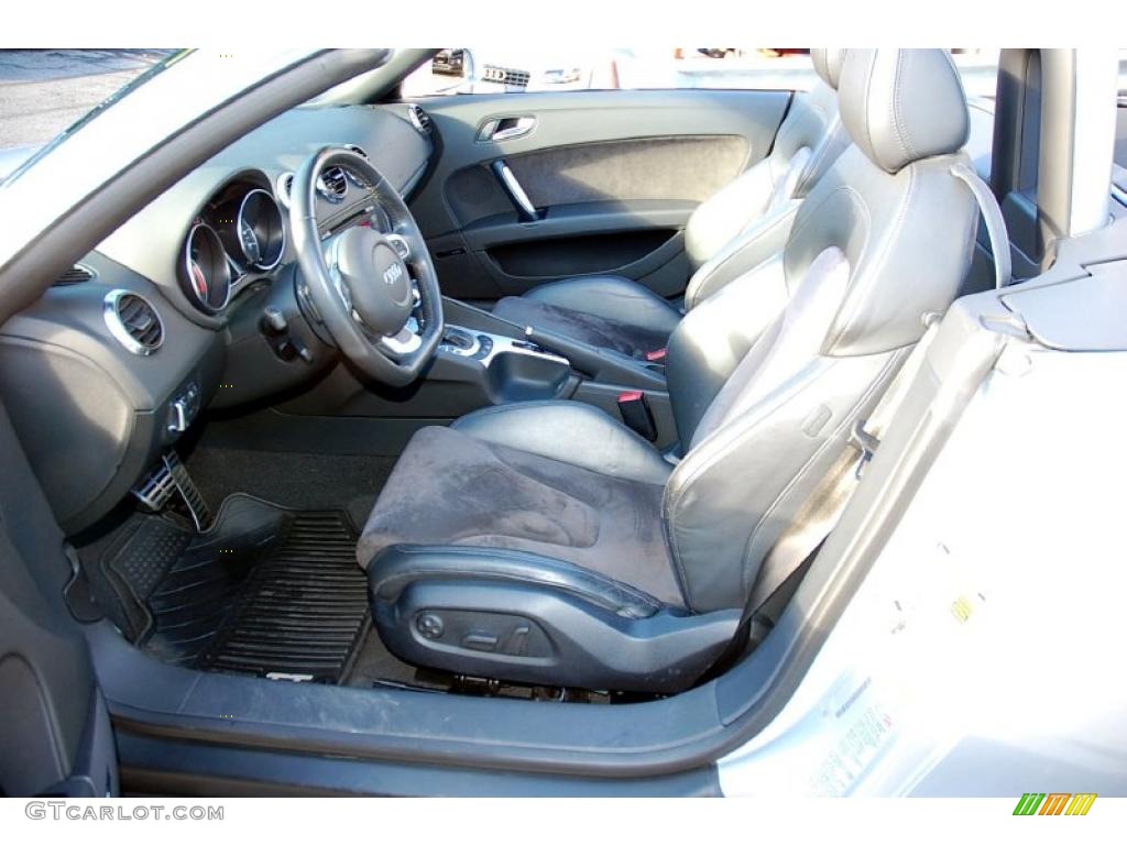 Black Interior 2008 Audi TT 2.0T Roadster Photo #39625882