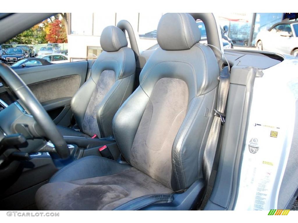 Black Interior 2008 Audi TT 2.0T Roadster Photo #39625914