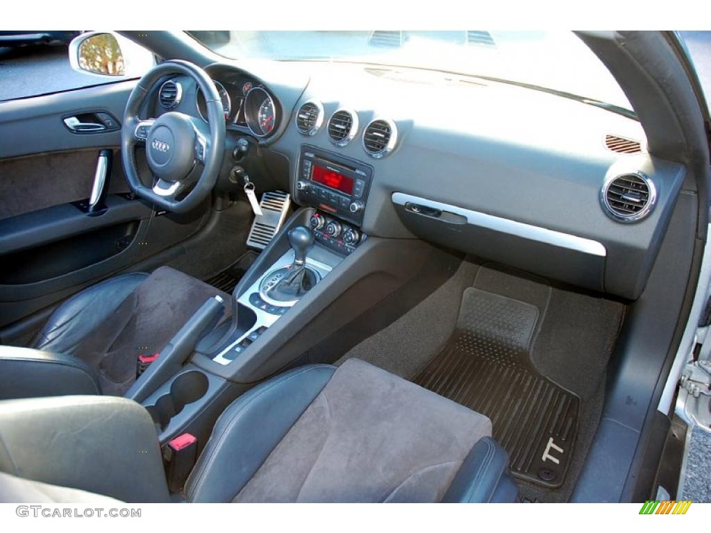 2008 Audi TT 2.0T Roadster Black Dashboard Photo #39625962