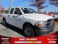 2011 Bright White Dodge Ram 1500 ST Quad Cab  photo #4