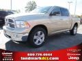 2011 White Gold Dodge Ram 1500 Big Horn Crew Cab  photo #1