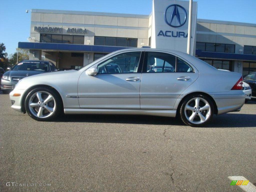 Iridium Silver Metallic 2005 Mercedes-Benz C 230 Kompressor Sedan Exterior Photo #39626934